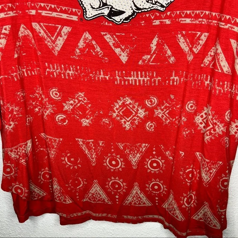 P.‎ Michael Arkansas Razorbacks Shirt Red Size L - Image 3