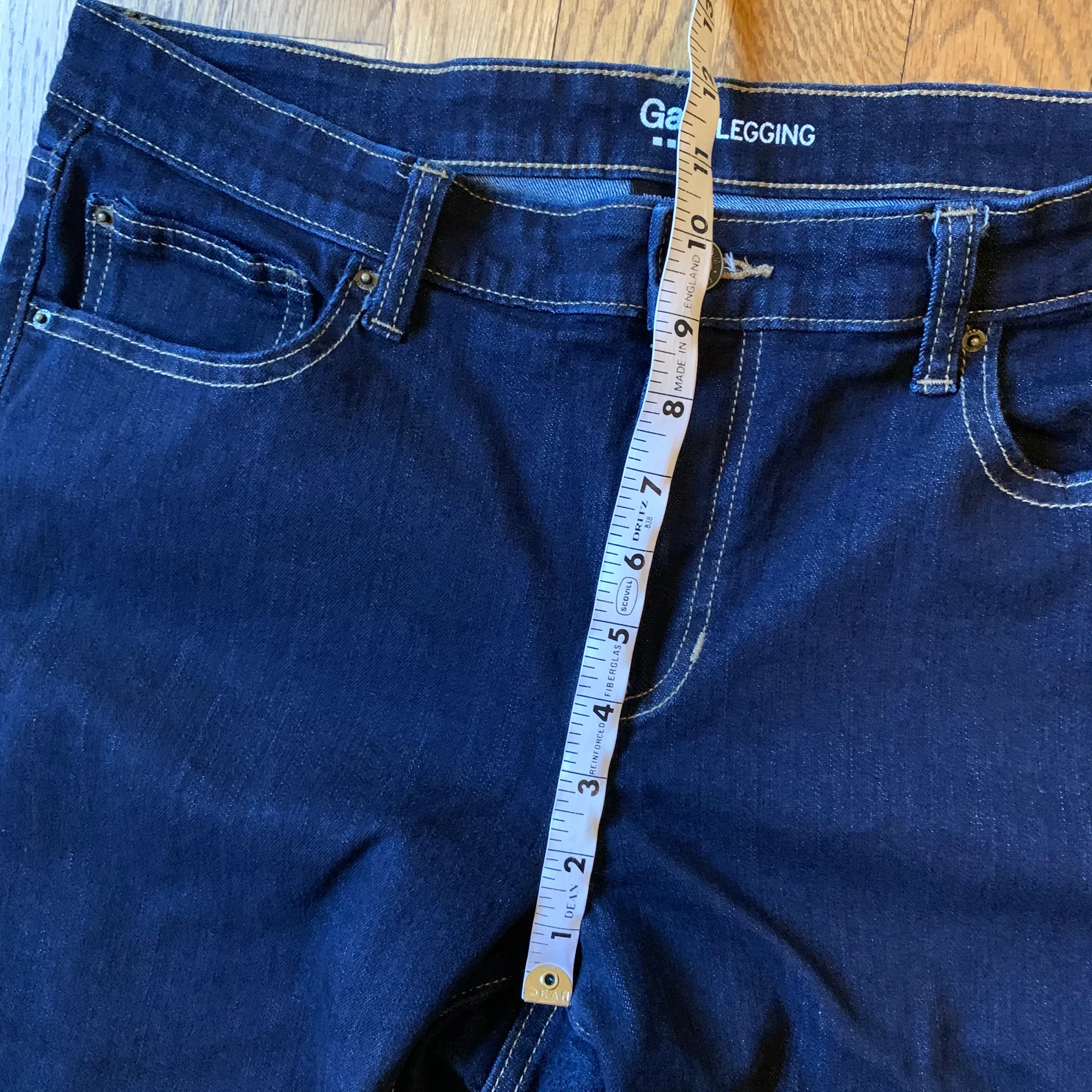 legging jeans dark blue size 14/32 - Image 9