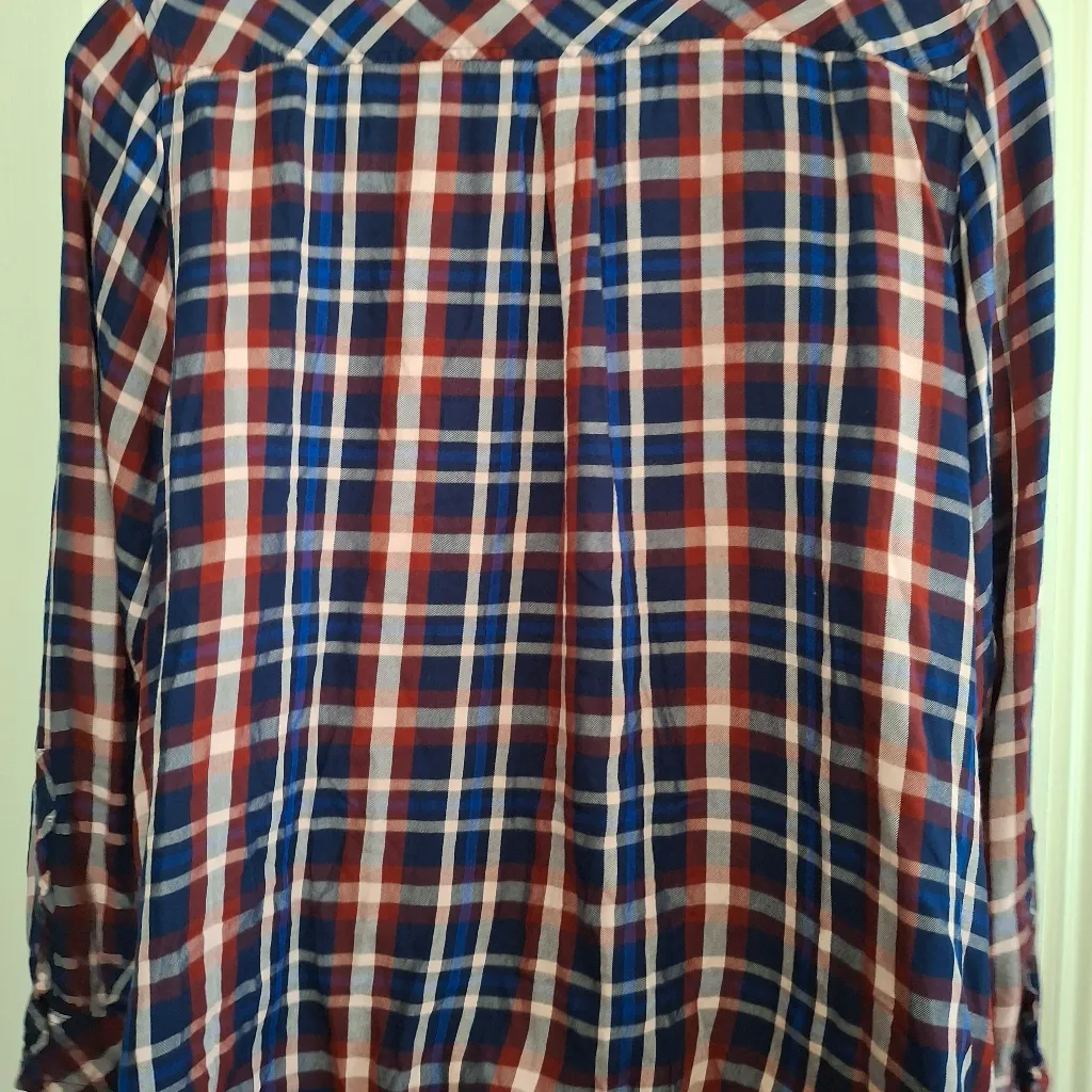 Torrid Sz 3 Plaid Button-Up Women’s Top - Image 11