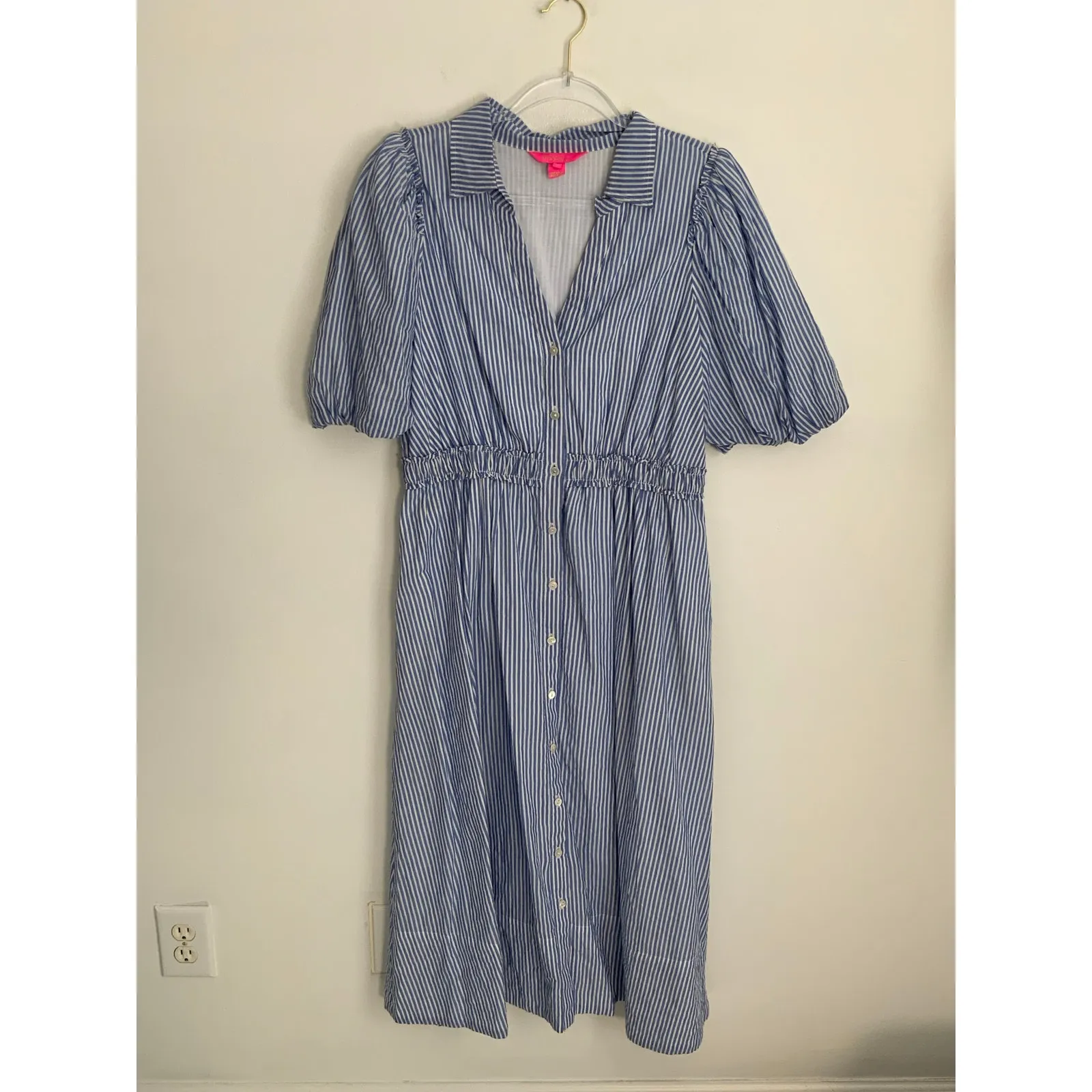 Lilly Pulitzer Striped Midi Dress size‎ 10 - Image 5