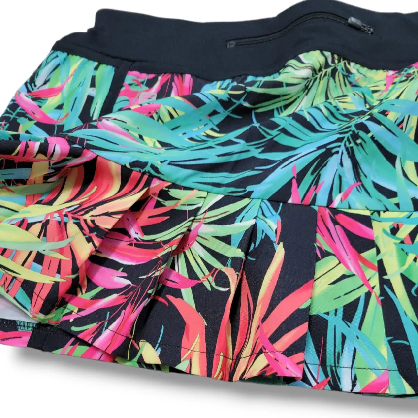 New Fabletics Skort Size Small W28" Waist Lorraine Skirt Floral Activewear -NWT- - Image 5
