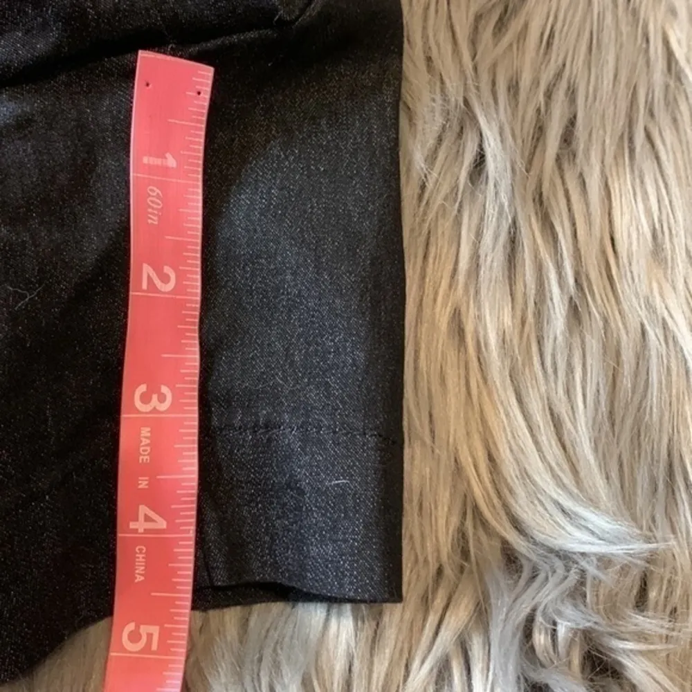 Kathy Ireland vintage stretch denim shorts black 8 - Image 7