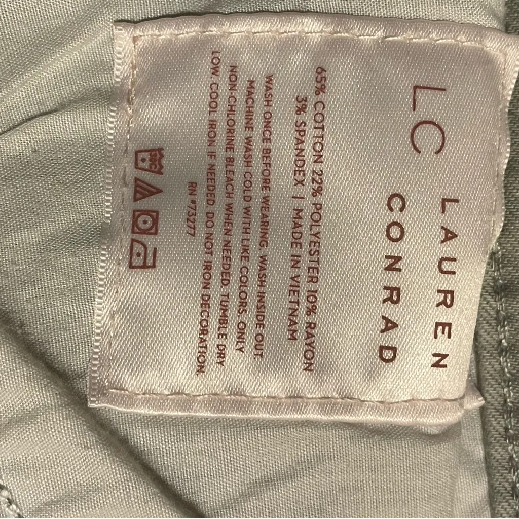 LC Lauren Conrad Lauren Conrad Gray Pants - Image 9