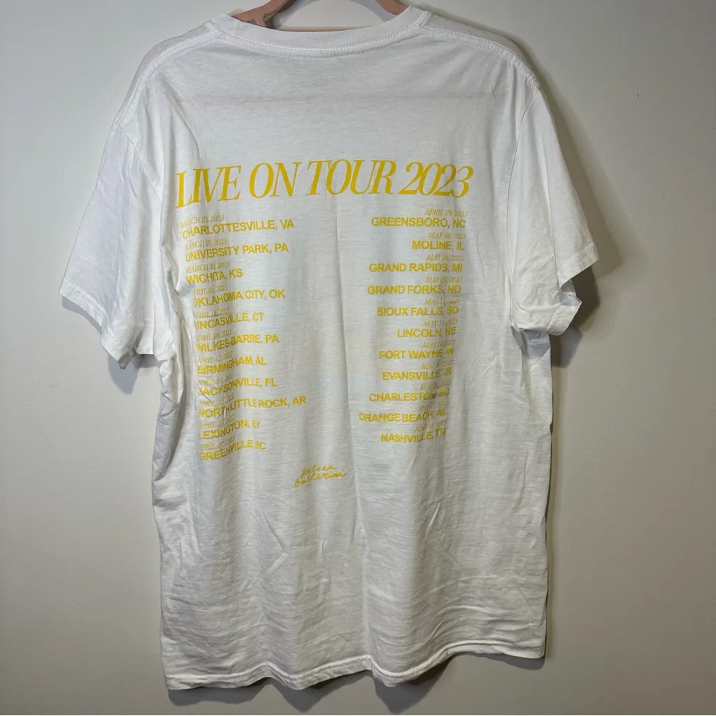 kelsea ballerini tour tshirt size large White - Image 3
