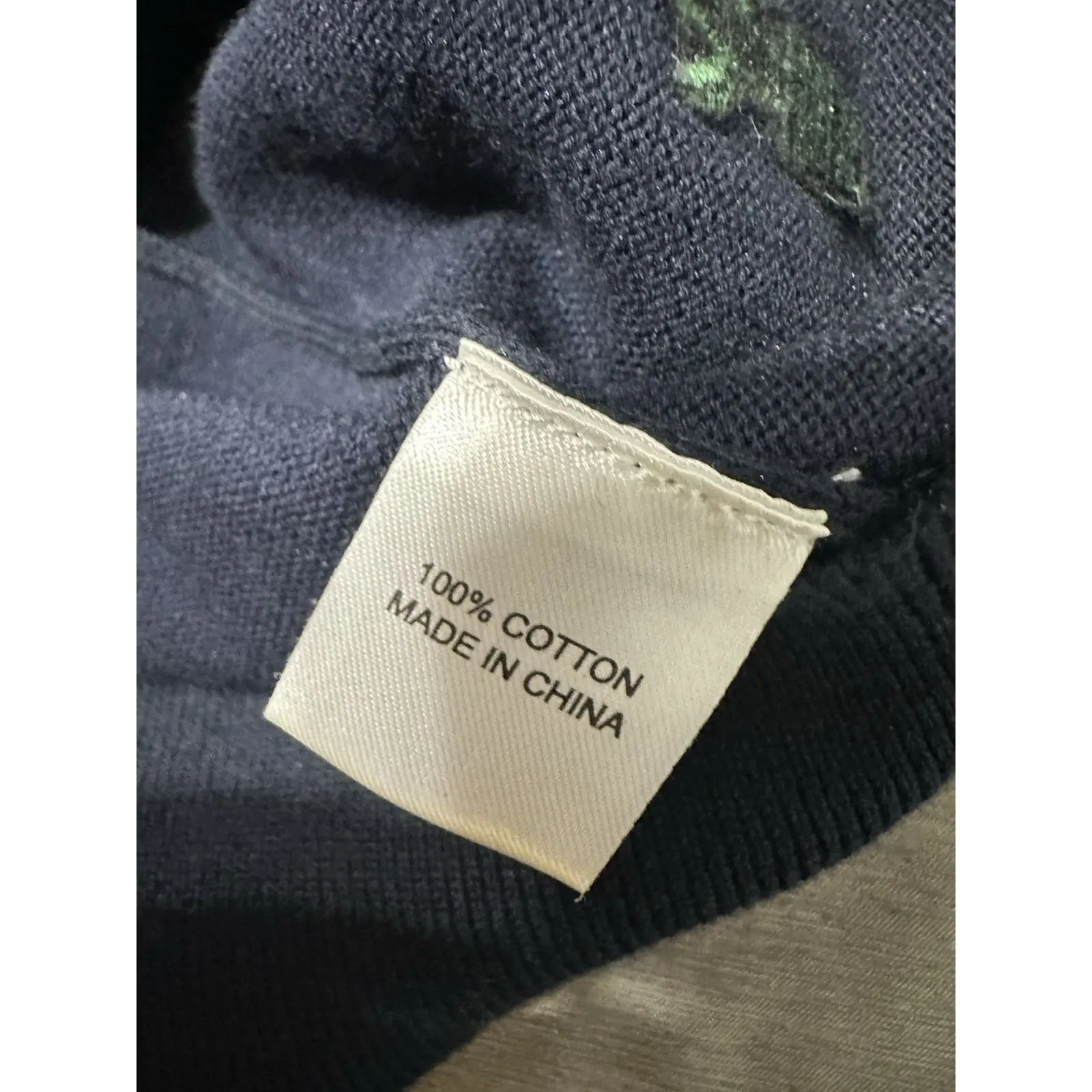 Pearl by Lela Rose Cactus Embroidered Cotton Knit Sweater Vest - Image 7