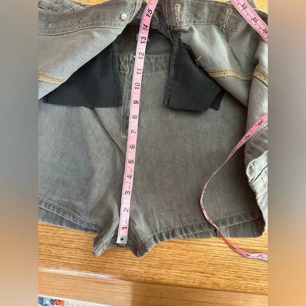 We The Free People NWT Midnight Sun Midrise Skort Sz 31, 16” waist - Image 9