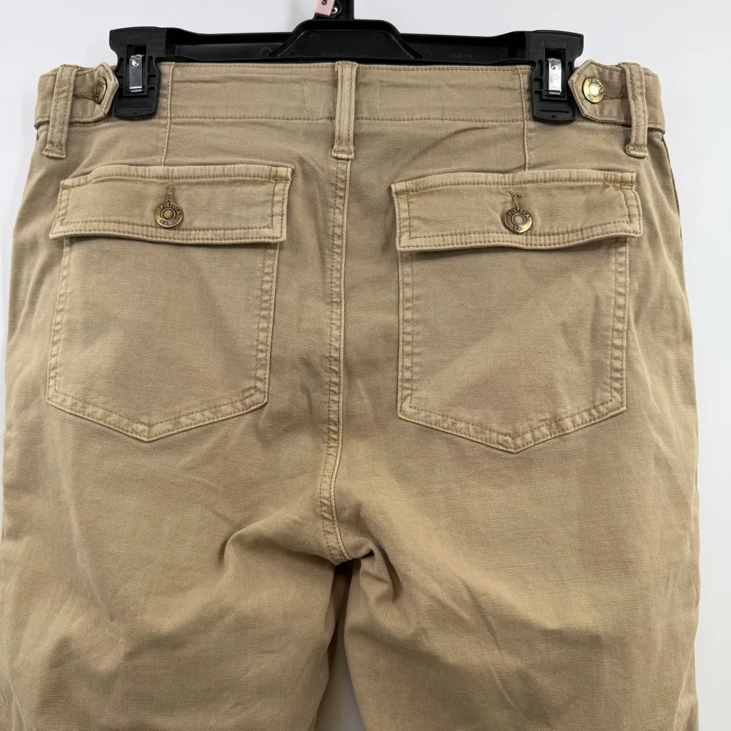 Pistola Mara Straight leg capri utility pants in safari khaki size 30 NWT - Image 5