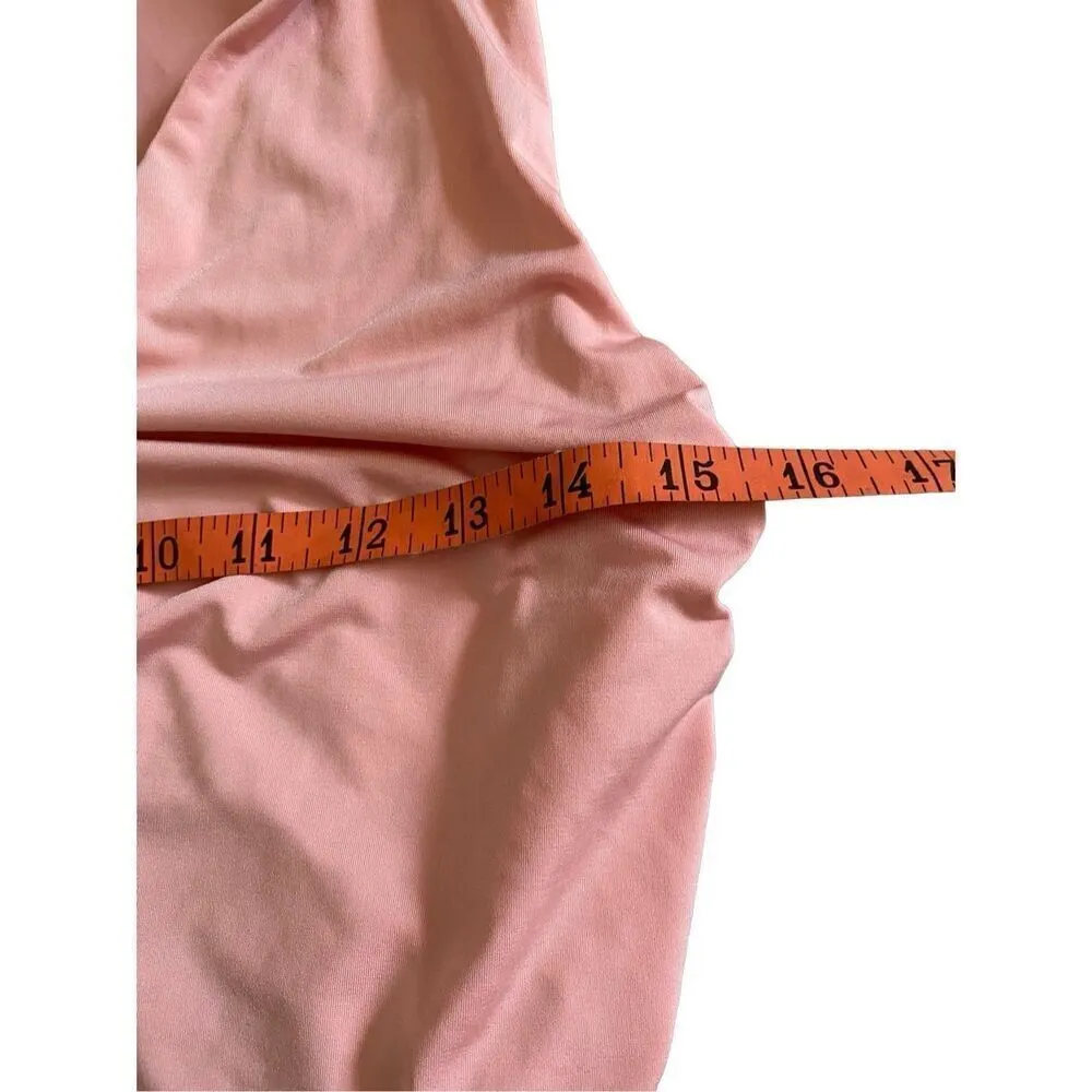 Express Body Contour Wide Strap Tank Top Ruched Formal Everyday Preppy - Image 8