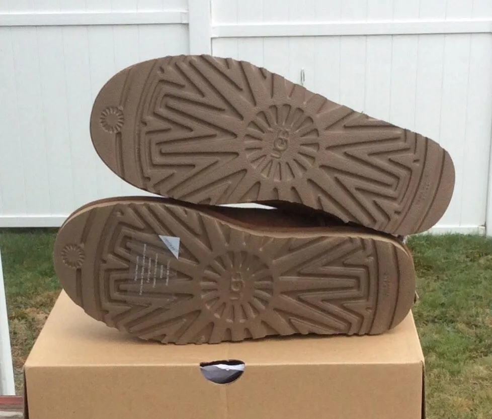 UGG Bailey Bow II Diagonal Stripe Boots - Image 4