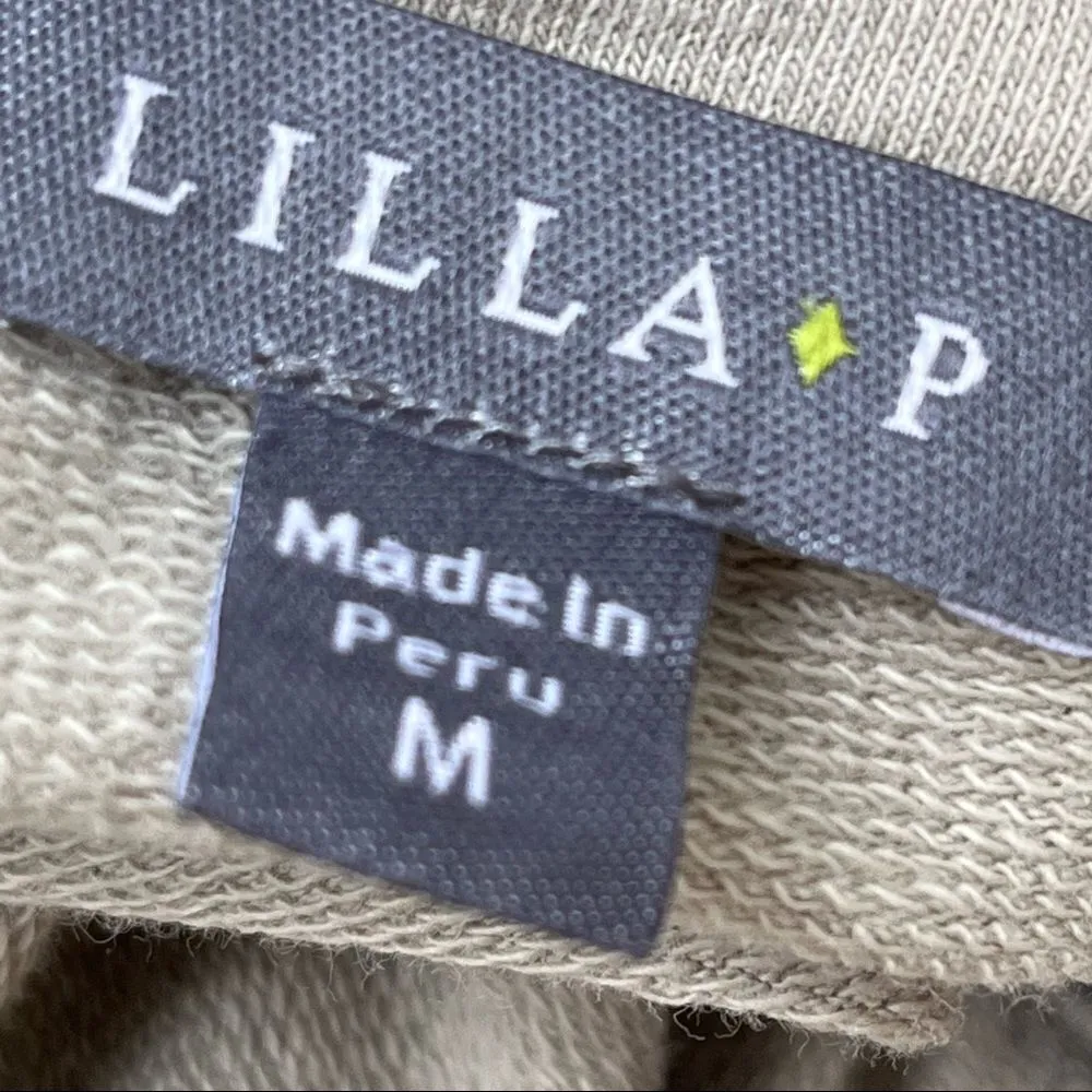 Lilla P lightweight sweater jacket ruffle collar pale green M Green Size M - Image 6
