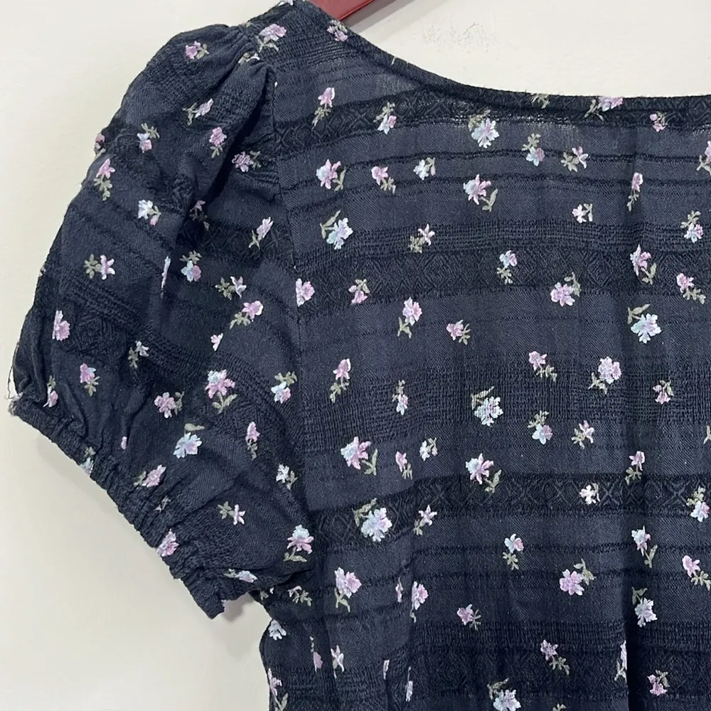 American Eagle Women’s Crop Top Blouse Size Small - Image 5