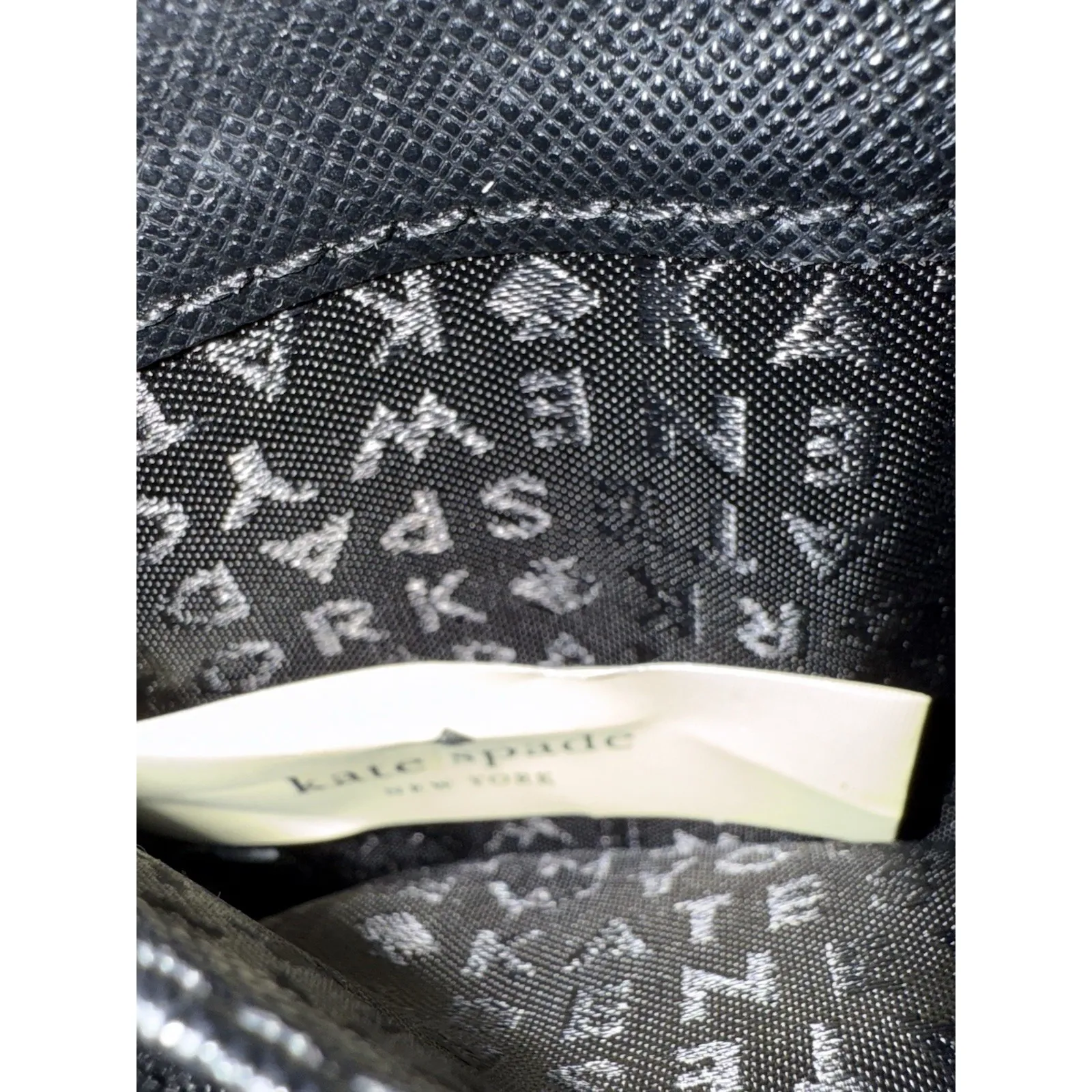 Kate Spade New York 250754 Womens Laurel Way Jeweled Clutch Wallet Black Bling R - Image 5