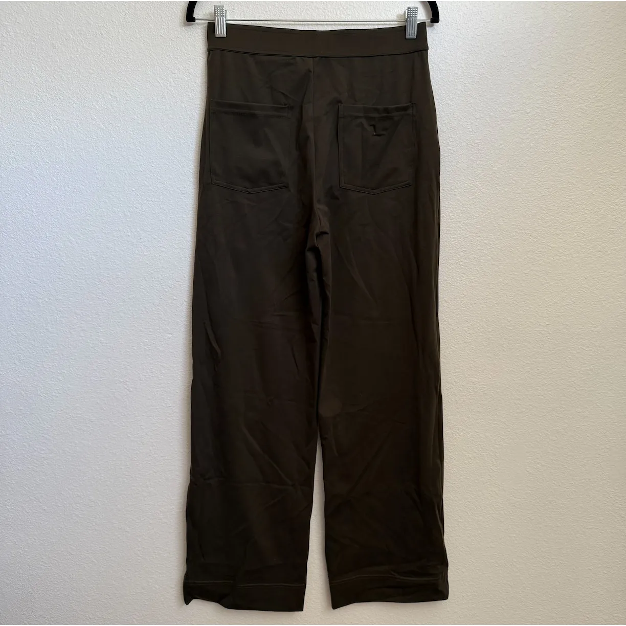 NWT Halara High Waist Button Straight Leg Casual Pants Medium - Image 3