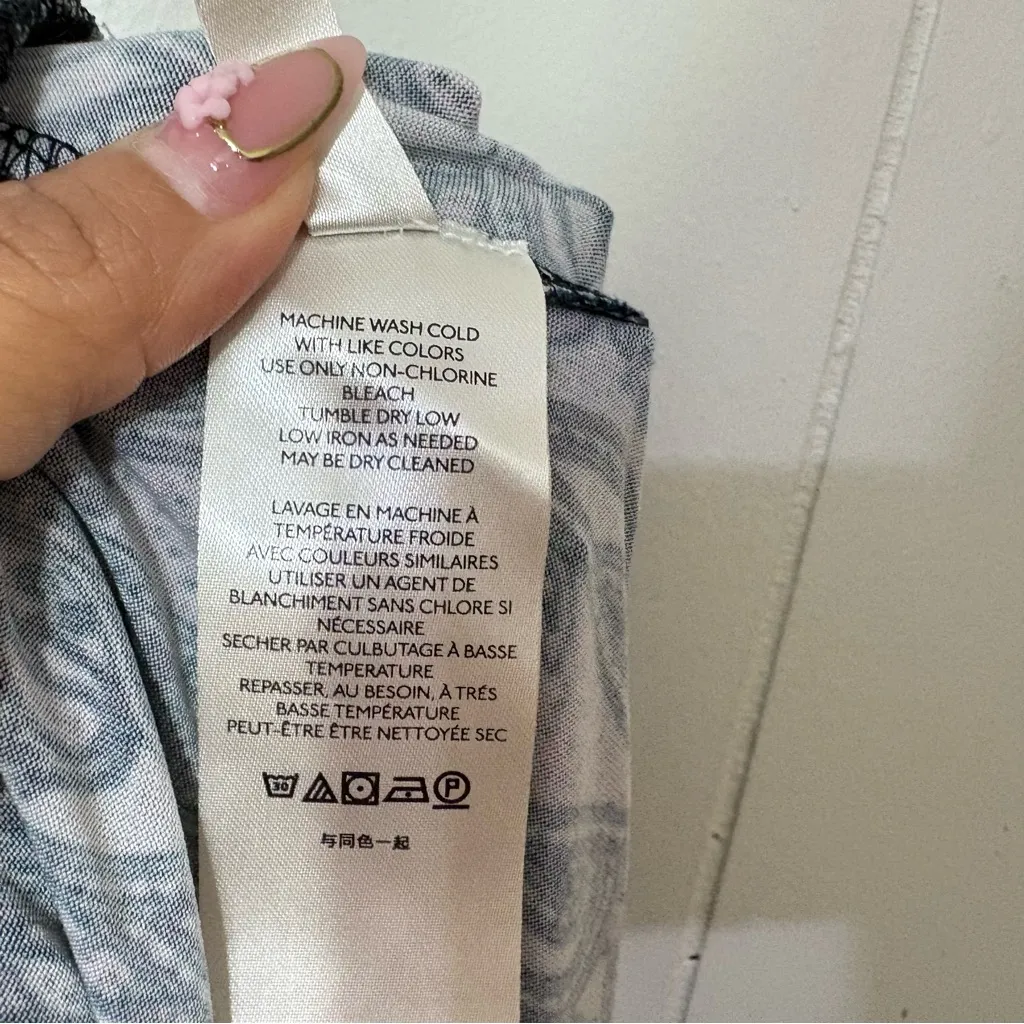 Free People Wildflower Flare Pants Moody Purple Combo Size L - Image 9