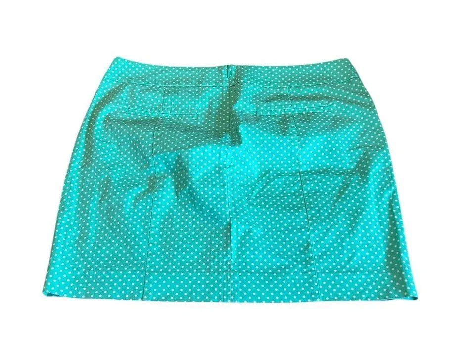 ANN TAYLOR polkadot Madison skirt - Image 3