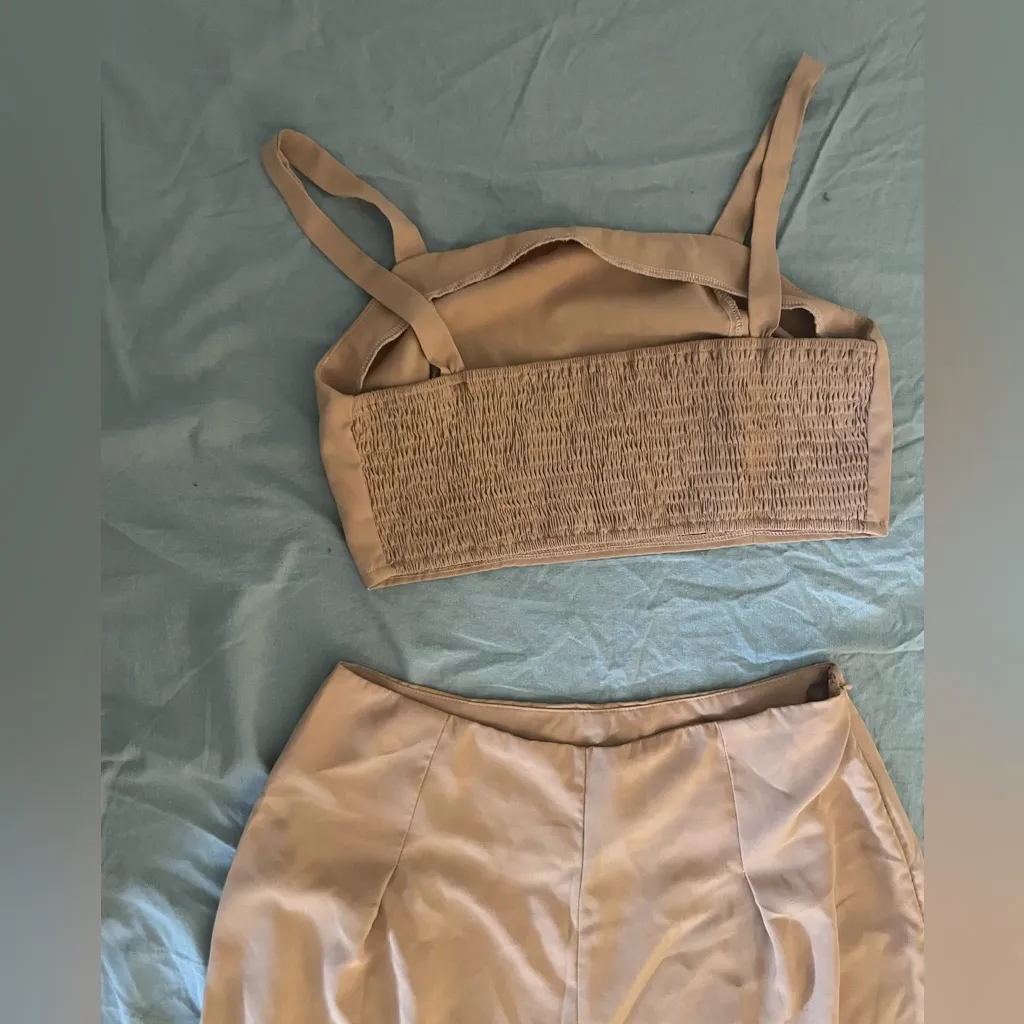 Two piece set wide leg pants Size M - Image 4