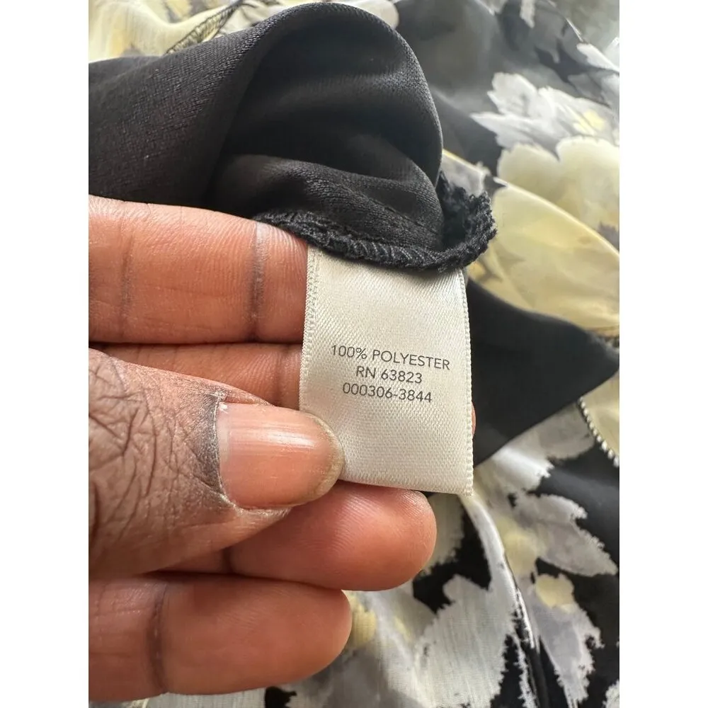 Vintage Y2k Christopher Banks Floral Maxi Panel Prairie Skirt Panel Size L READ - Image 11