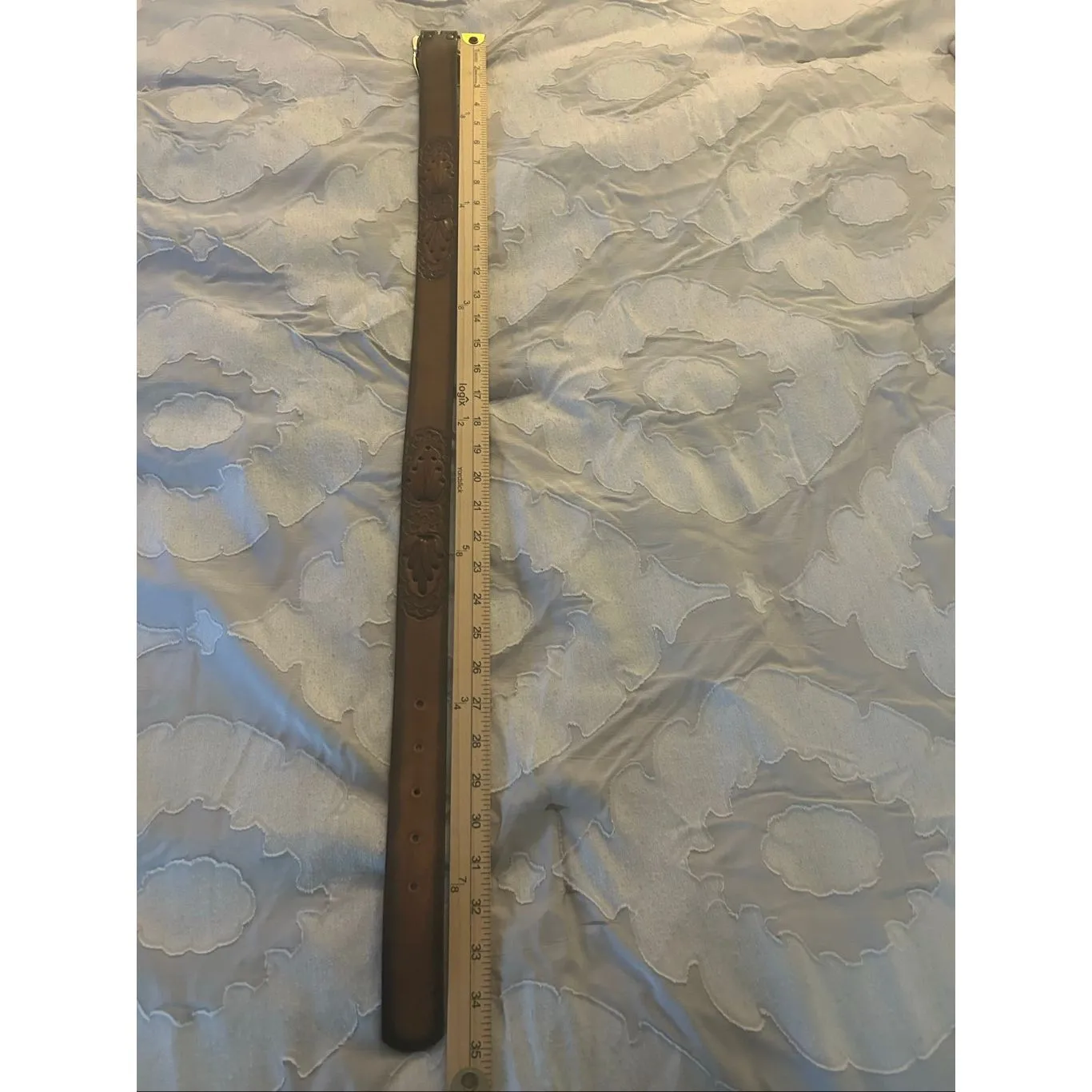 Leegin Leather Western Belt Brown - Image 8