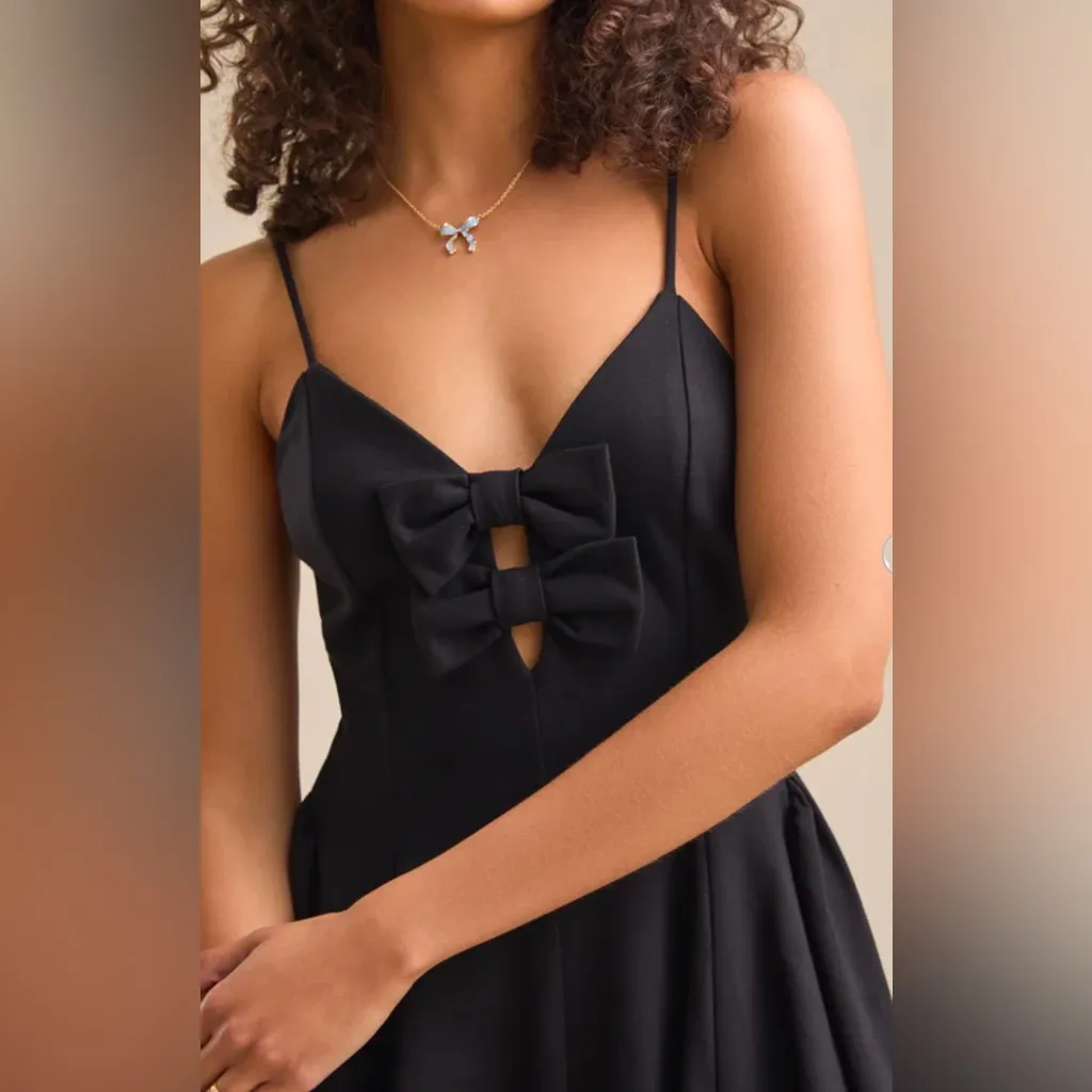 NWT Altar’d State Parker Bow Mini Dress - Image 4