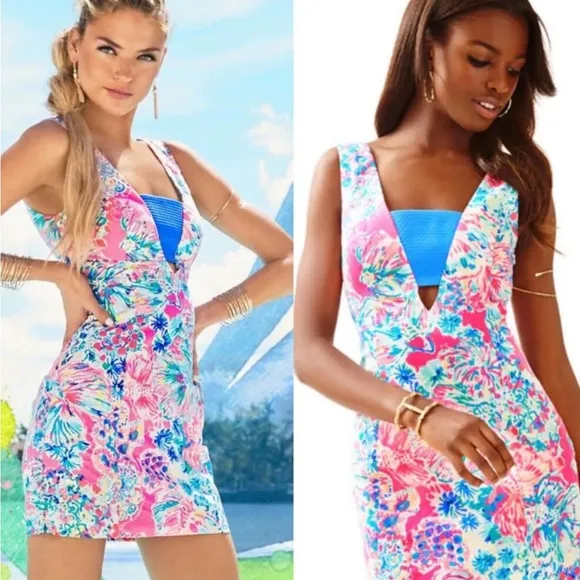 Lilly Pulitzer Cassa Shift Dress. Size 0 - Image 2