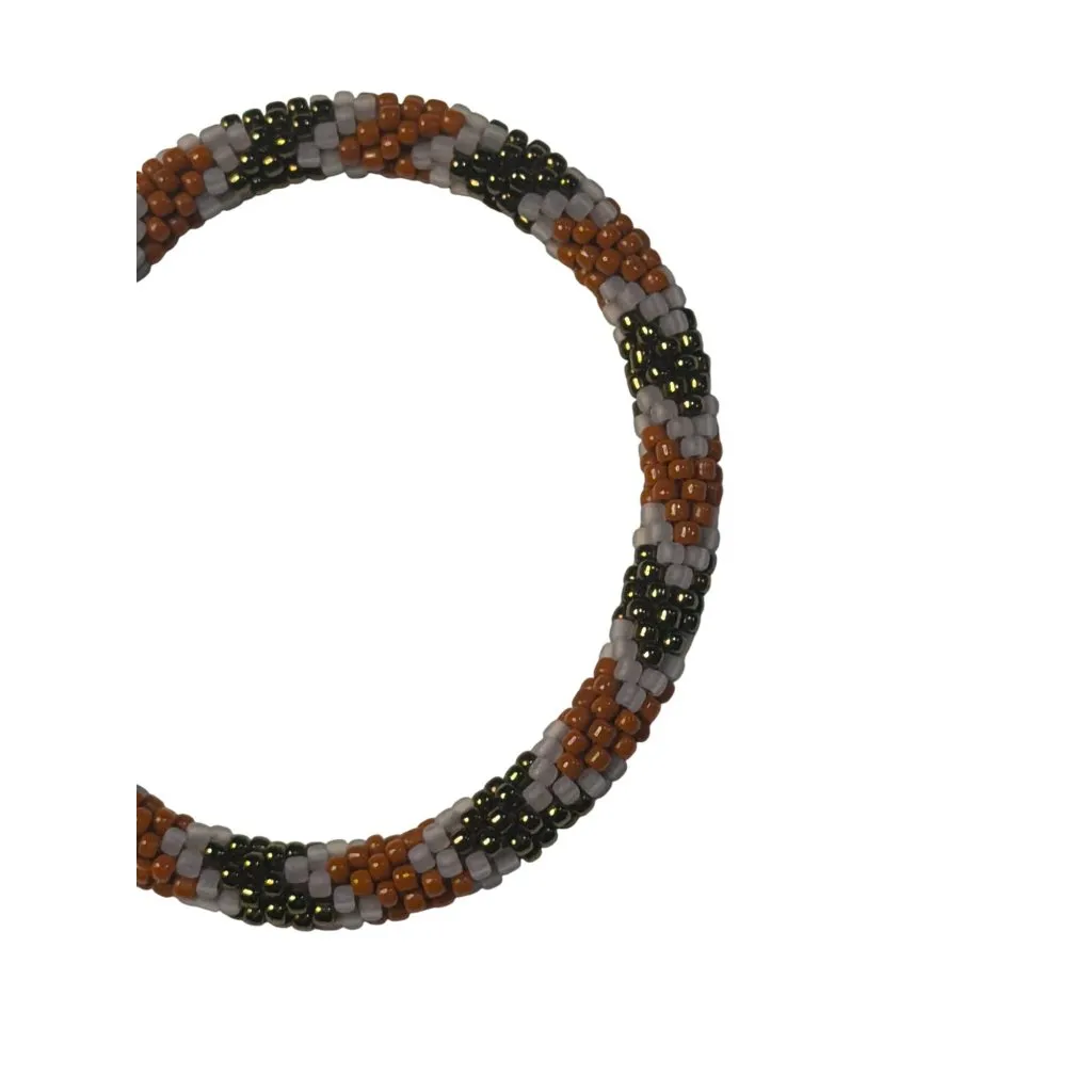 Sashka Bracelet Handmade Bohemian Chic Crochet Beaded Roll - Image 2