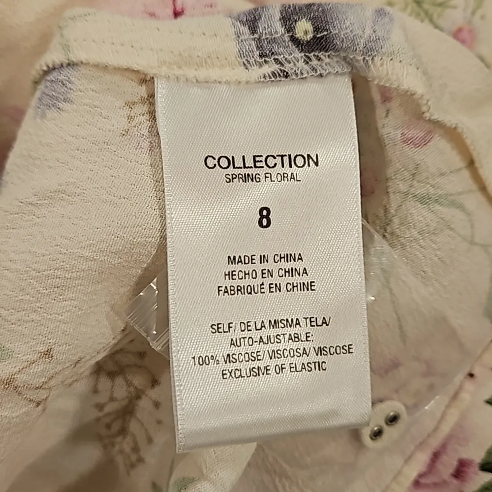 💕FAVORITE DAUGHTER💕 The Vineyard Dress ~ Spring Floral 8 NWT Pink - Image 17