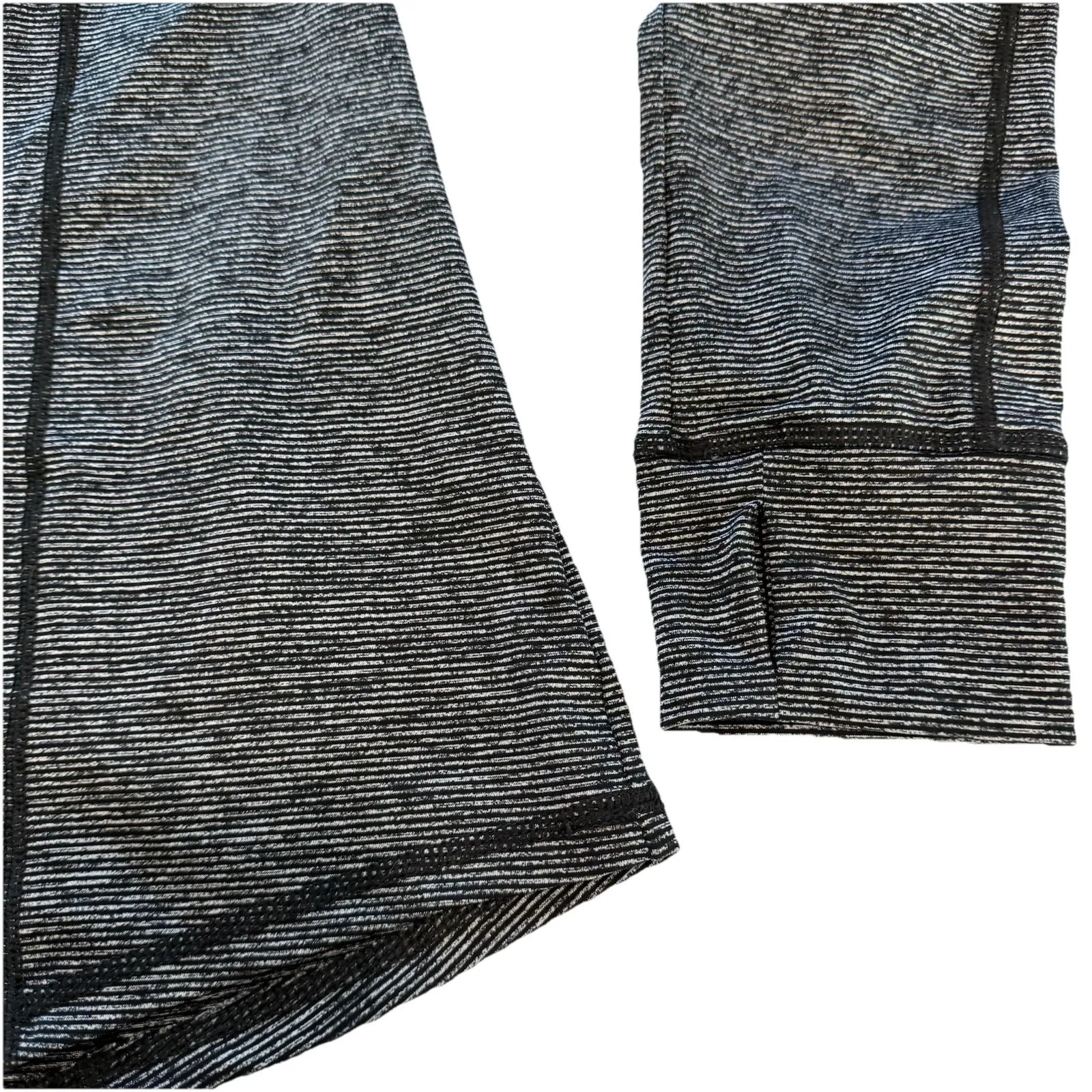 Torrid Active Black Space Dye Performance Thumbholes Half Zip Pullover‎ Size 2X - Image 8