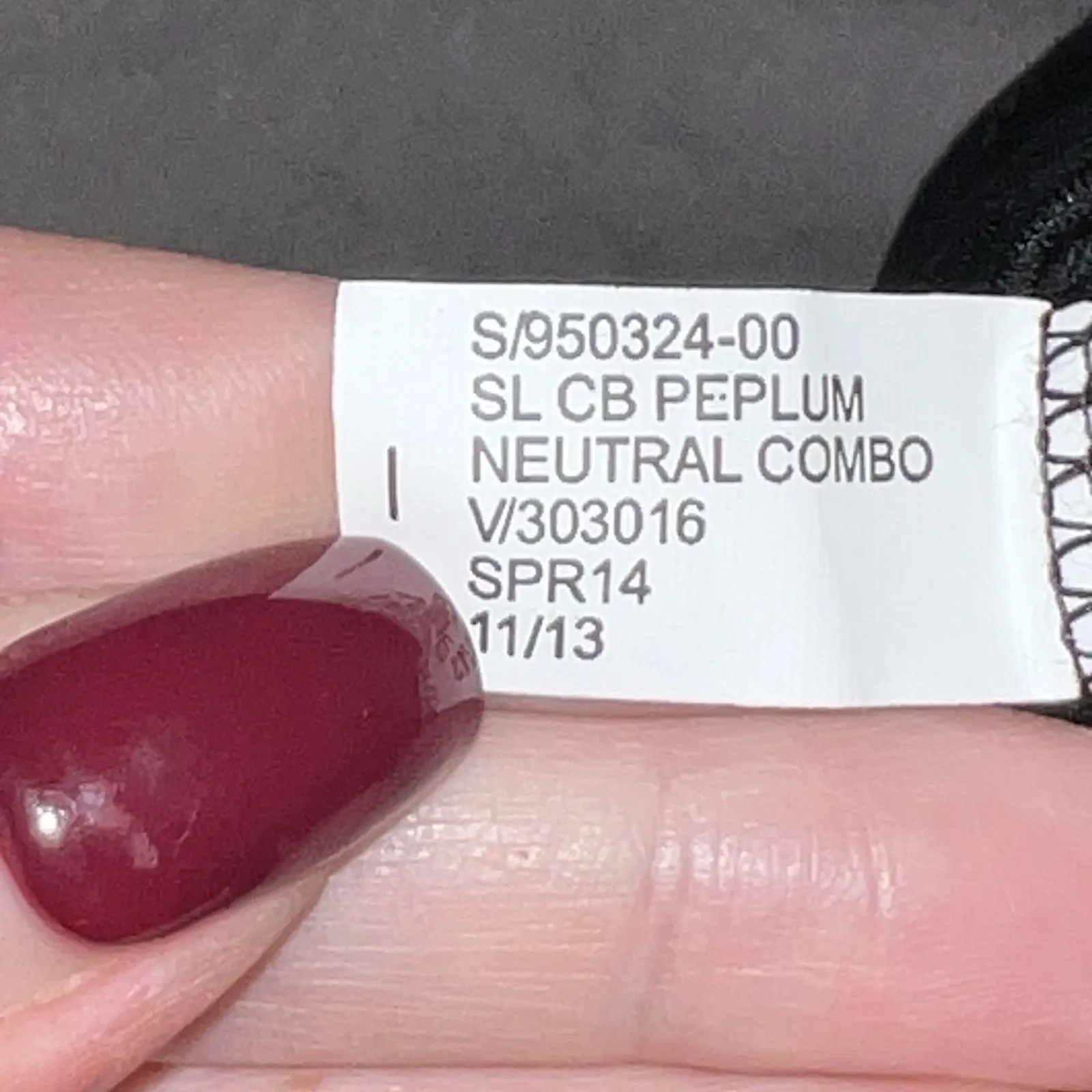 Banana Republic Women Sleeveless Peplum Color Block Top Size 4 Neutral Combo New - Image 9