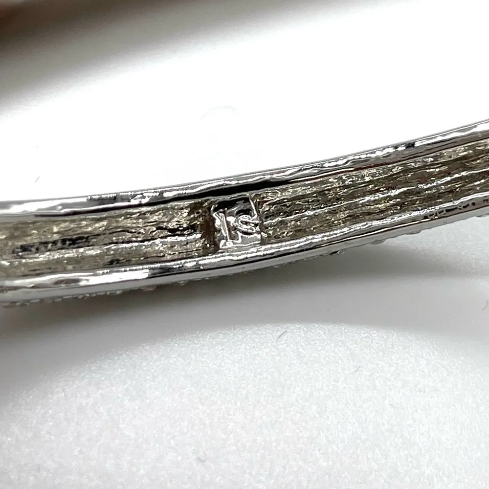 Lia Sophia Silver Played with Crystal Accent Bracelet - Image 6