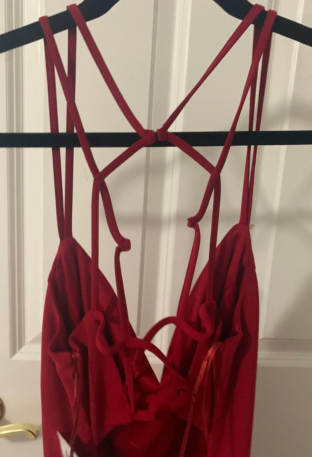 Red Prom Dress Size 8 - Image 2