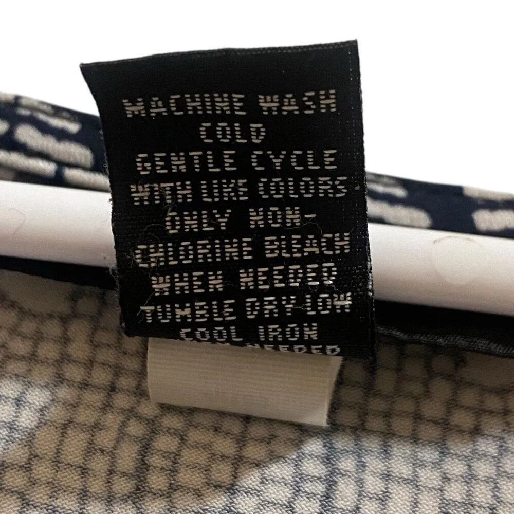 Alfani Woman Plus 3X Printed Cold Shoulder Blouse Black Pink Graphic Geo Print - Image 5