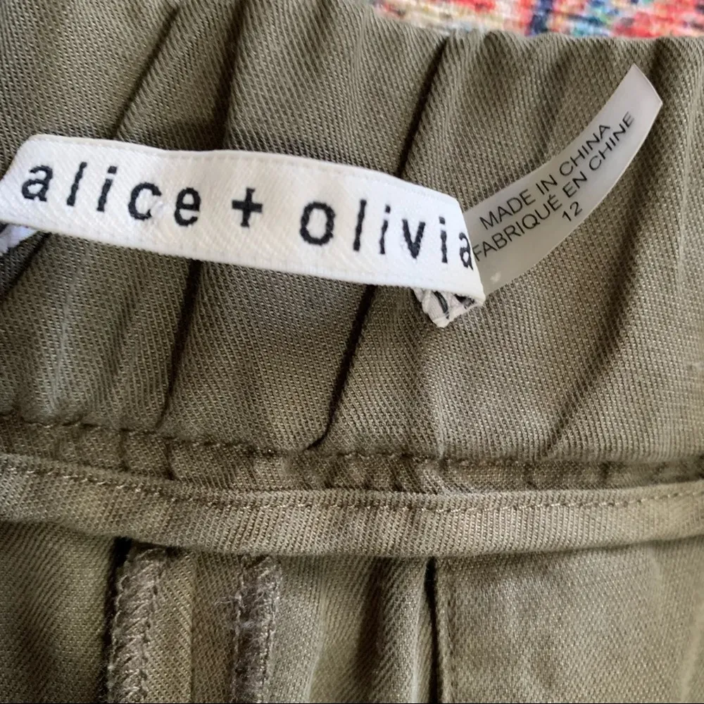 Alice + Olivia Anders Embellished Cargo Pants size 12 - Image 8