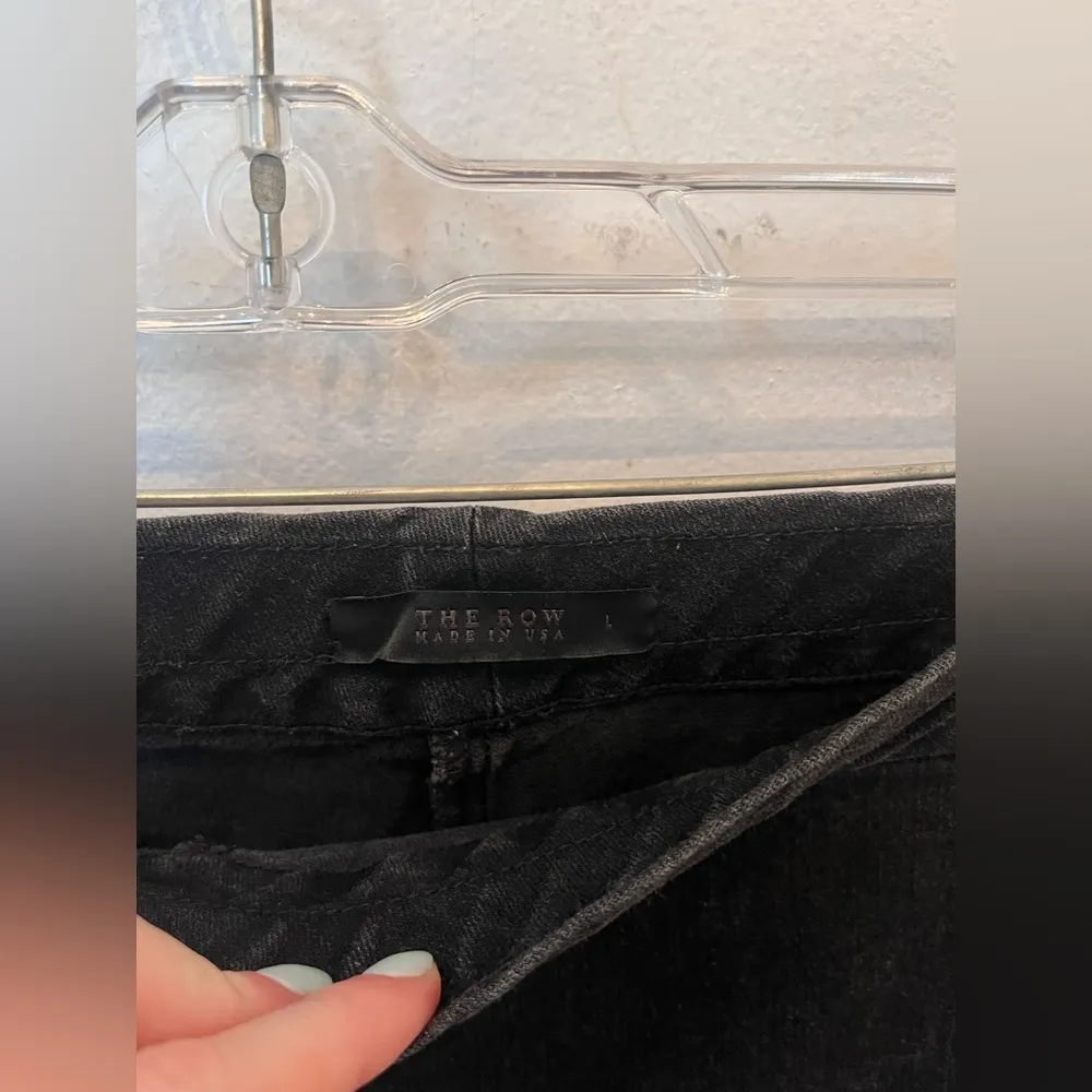 The Row Denim Pants Black Size Large - Image 2