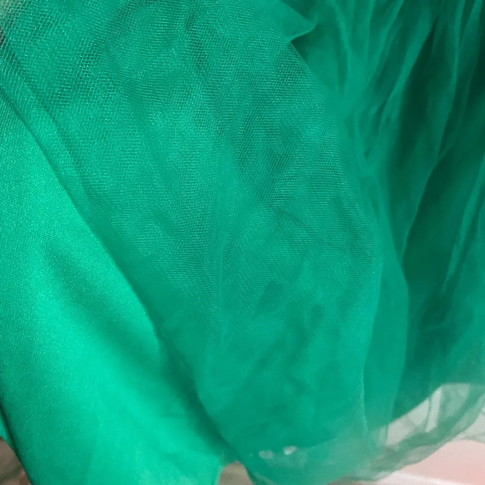 NWT Women Christmas Festive Holiday Costume Elf Green Tutu Dress XL Extra Large - Image 5