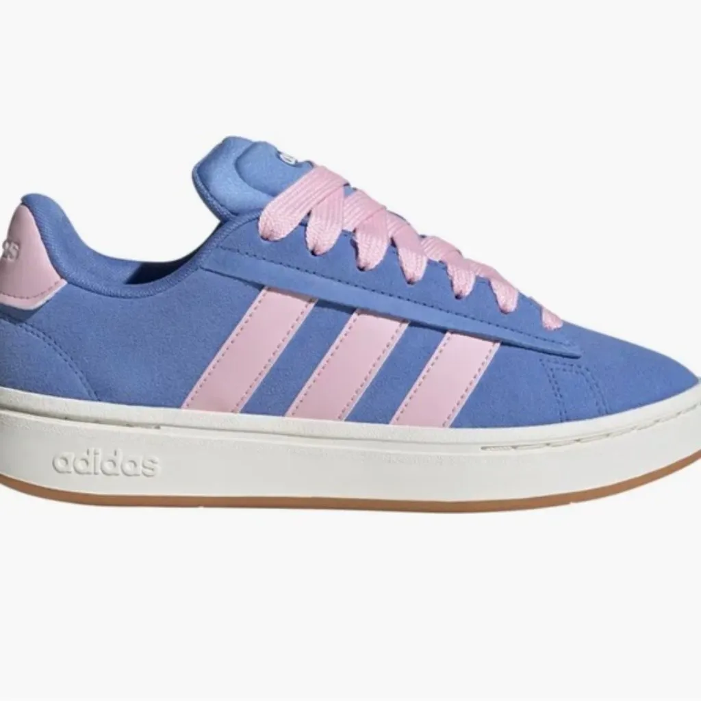 Adidas Pastel Blue and Pink Sneakers - Image 3