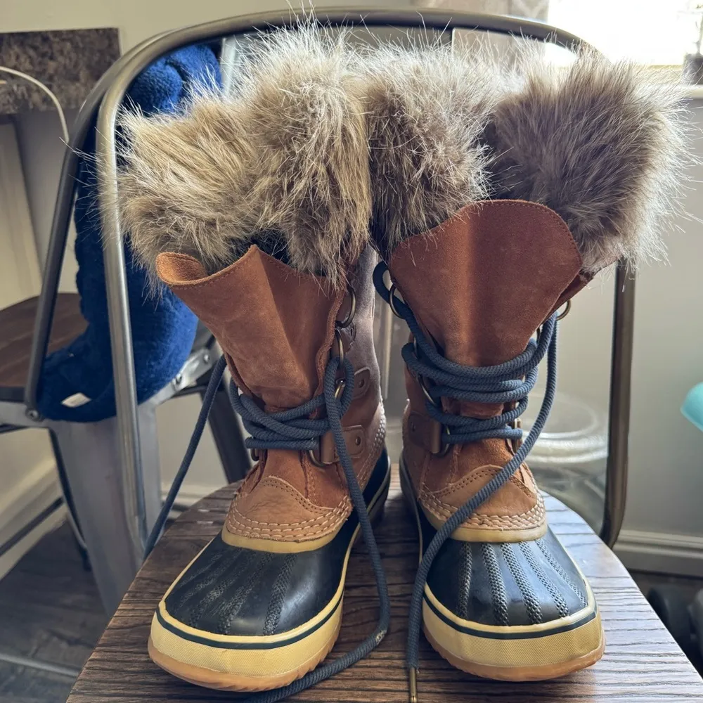 Sorel Joan of Arctic Waterproof Boots- Elk/Dark Mountian- Size 6.5 - Image 3