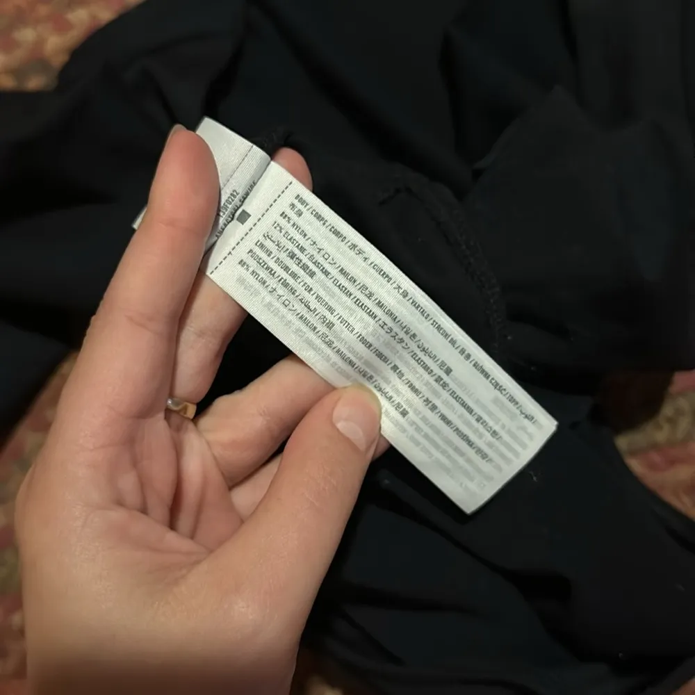 ABERCROMBIE & FITCH BLACK SOFT AF LONG SLEEVE CUT OUT BODYSUIT THONG FIT - Image 3