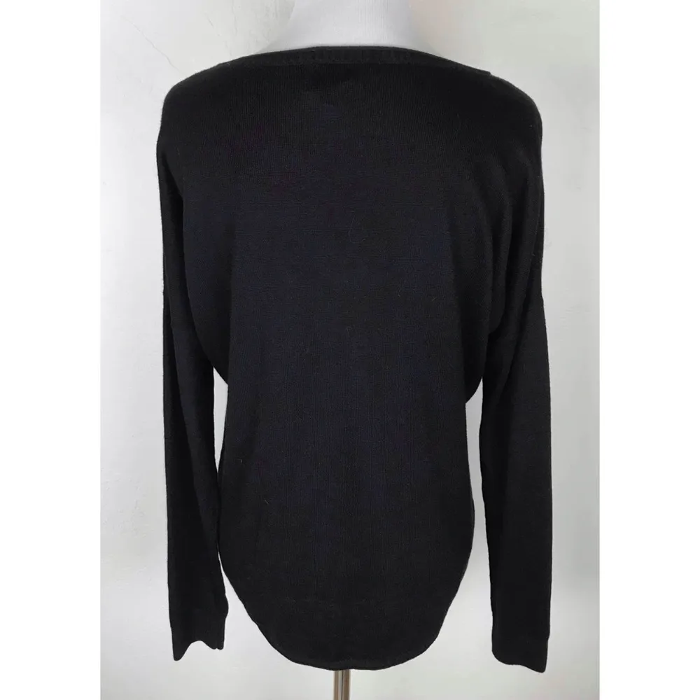 NWT Duffield Lane Cheers Champage Glass Sweater Size XS - Image 2