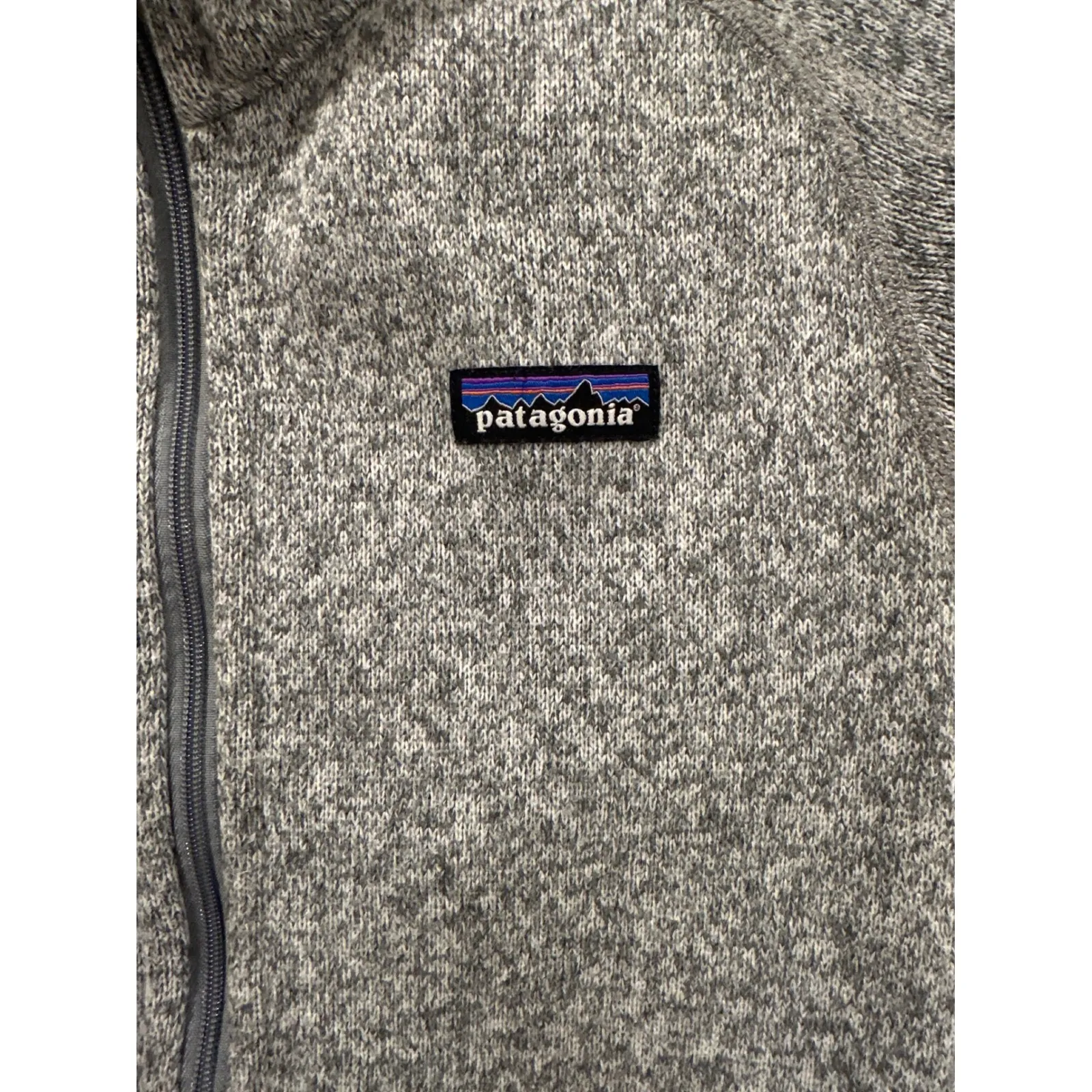Patagonia better sweater Fleece Jacket Full Zip Gray Women's Size S Cozy Outdoor - Image 2