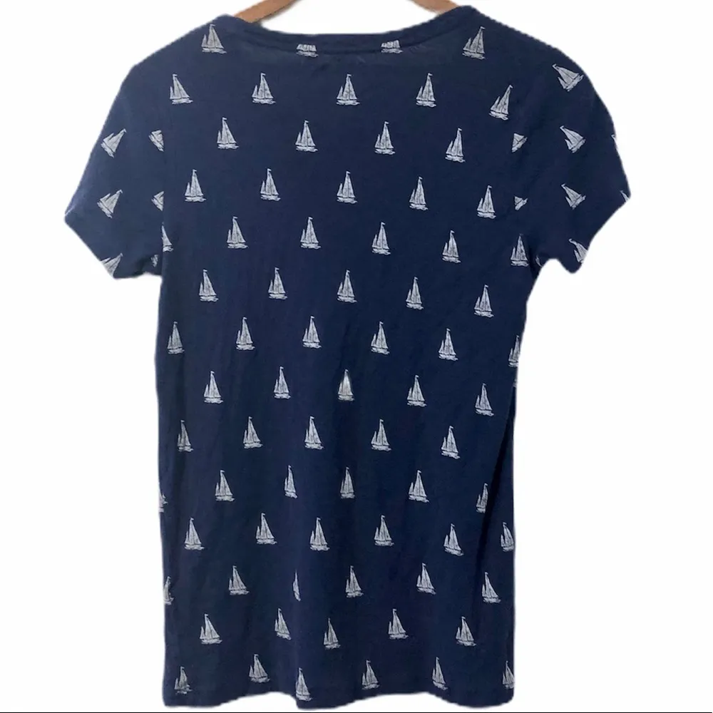 J. Crew Collectors Tee Sailboat Design - Image 3