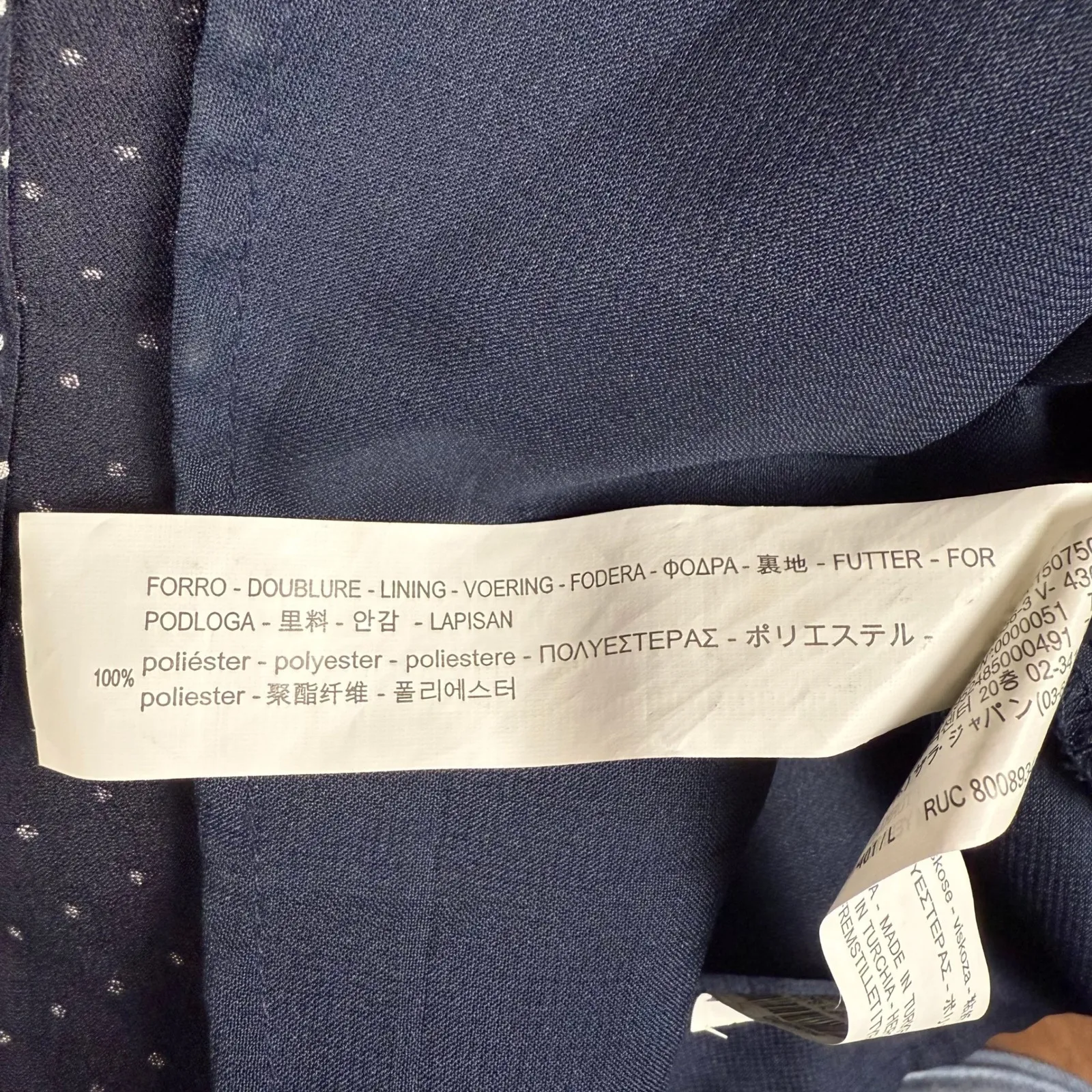 Zara TRF Polka Dot Mini Dress V-Neck Short Sleeve Party Dress L Y2K‎ Party - Image 12