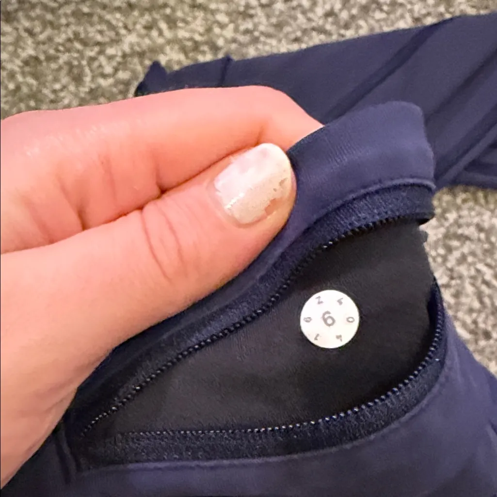 Lululemon Navy Blue Leggings - Image 2
