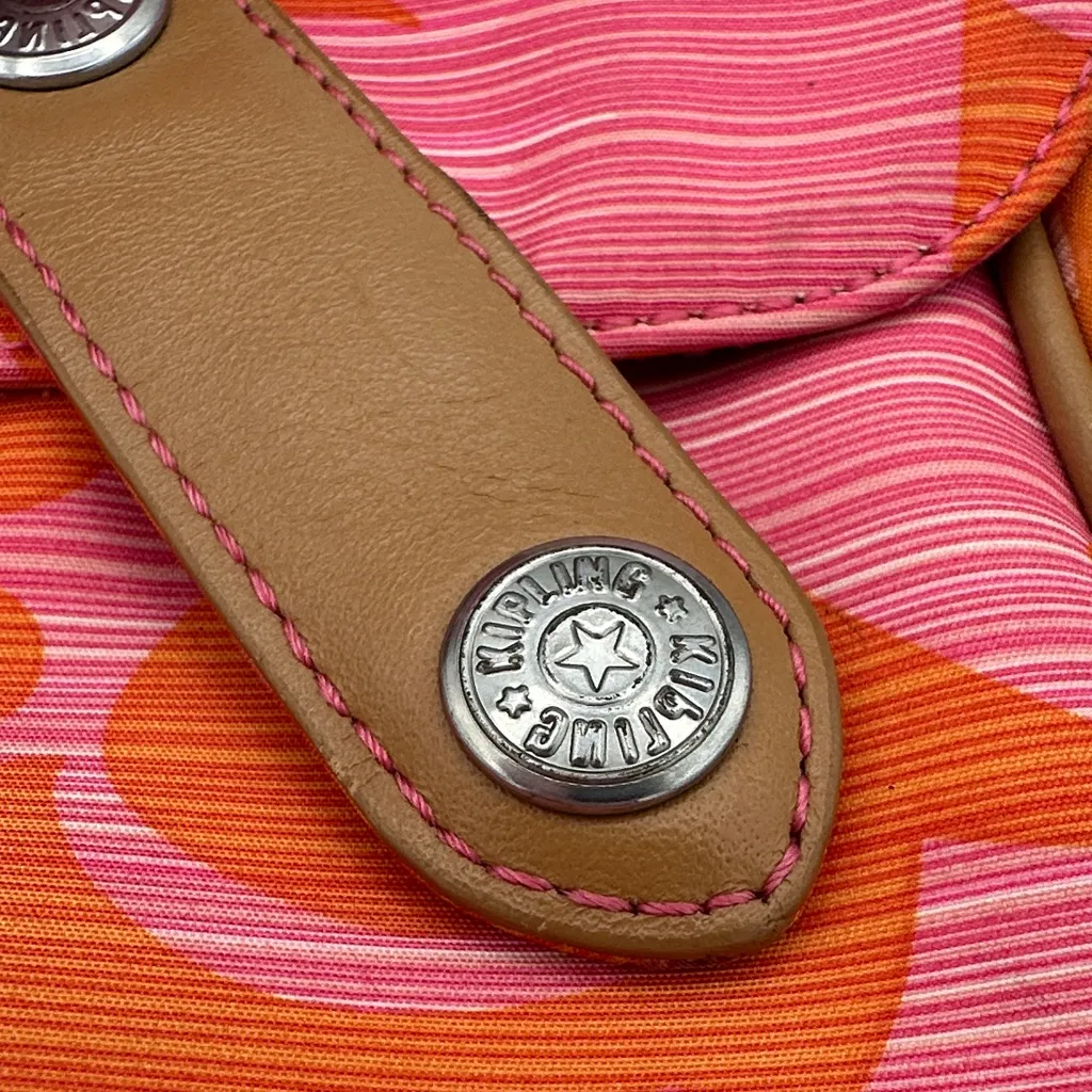 Kipling Pink and Orange Shoulder Bag - Image 2