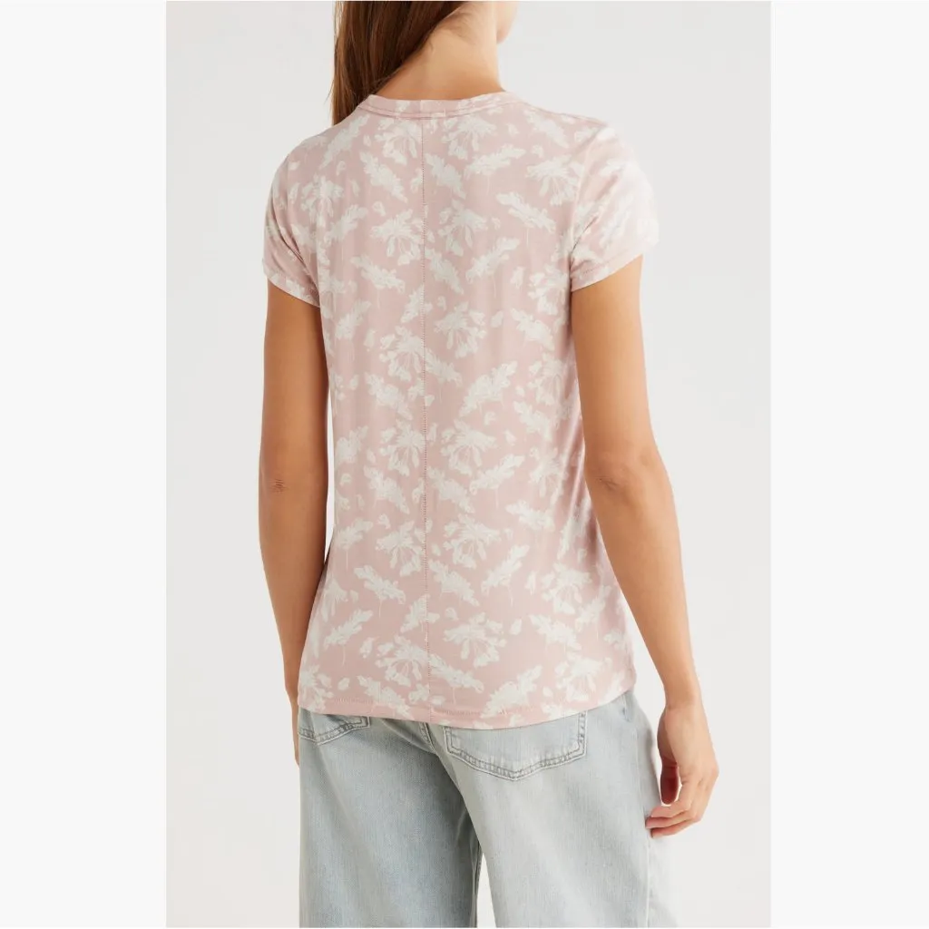 rag & bone Summer Leaf Tee Pink Multi NWT XS S L - Image 3