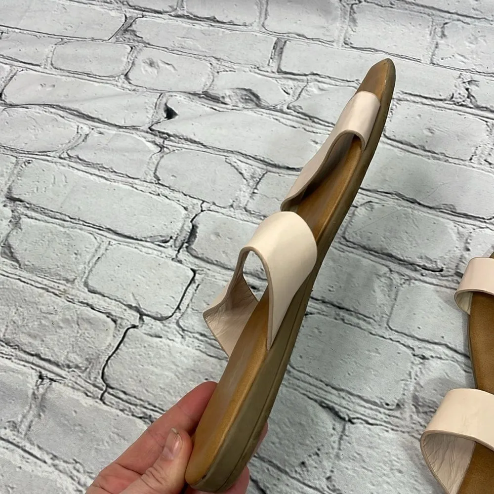 Lulus Time to Chill Nude Slide Sandals size 10 - Image 6