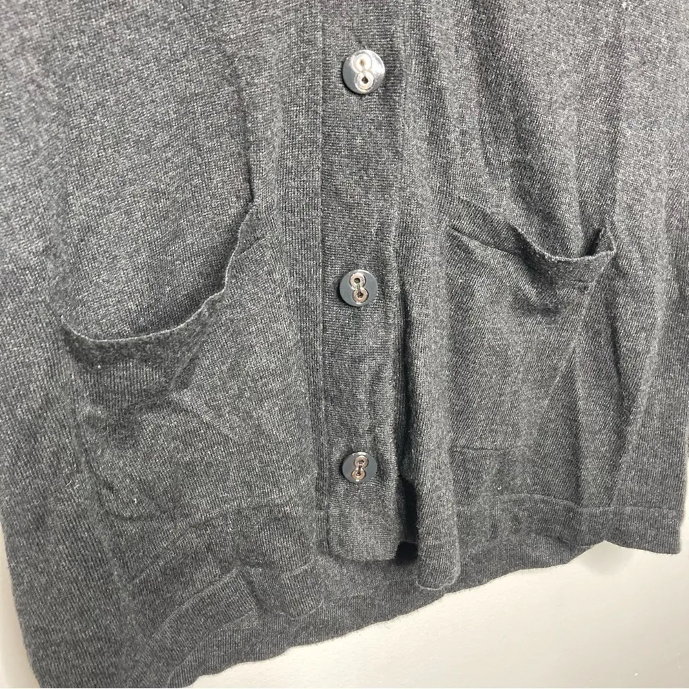 Ann Taylor Loft sweater vest charcoal size‎ small - Image 2