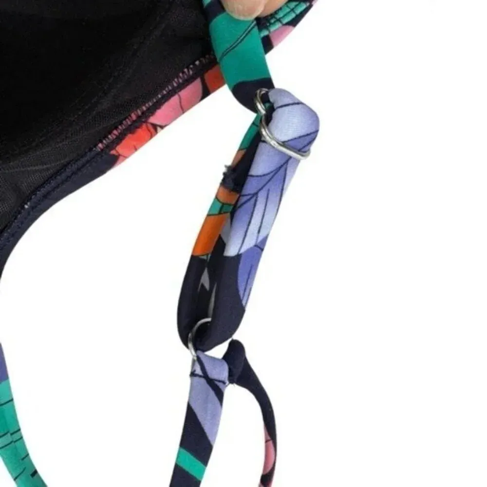 Swim Solutions Havanna Nights Bust Support Tankini Swim Top Size 24W Navy NWT Blue - Image 7