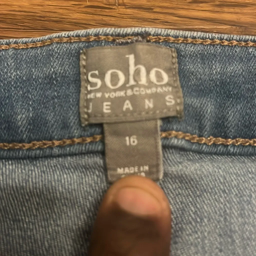 Women’s light blue shorts - Image 2