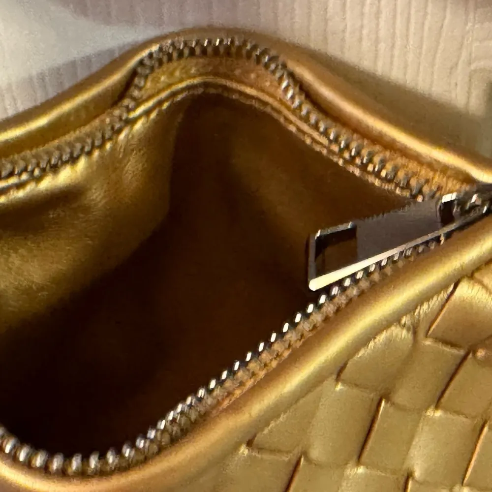 Jodie Style Woven Purse Gold - Image 4