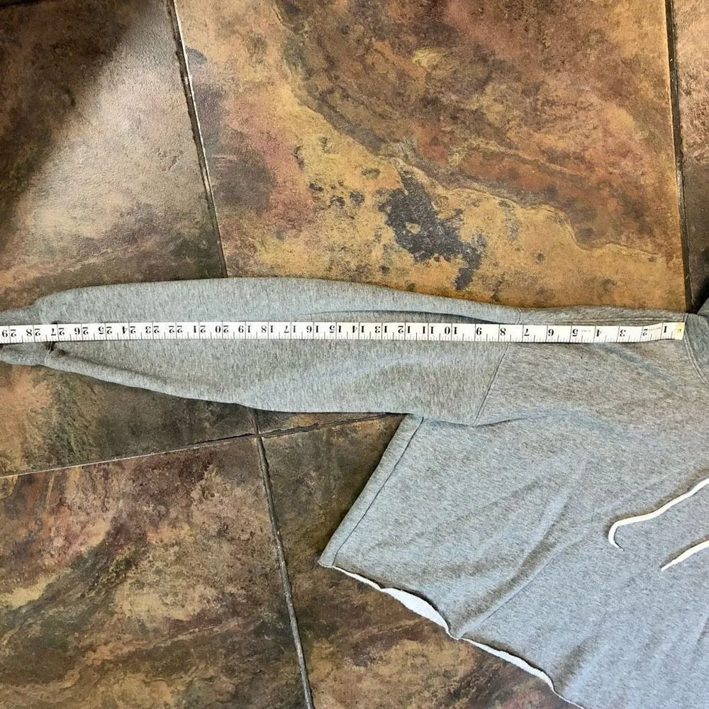 Wild Fable Gray Cropped Sweatshirt Hoodie Size XL - Image 4